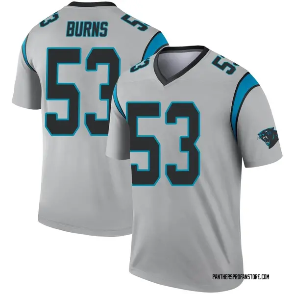 Brian Burns Carolina Panthers Nike Alternate Game Jersey - Blue