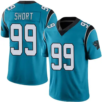 Carolina Panthers Kawann Short Silver Inverted Legend Jersey - Dingeas