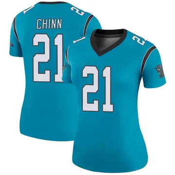 Men's Nike Jeremy Chinn Gray Carolina Panthers Atmosphere Fashion Game  Jersey