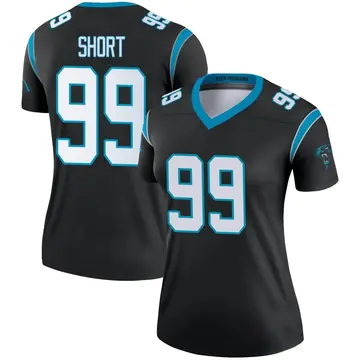 Carolina Panthers Kawann Short Silver Inverted Legend Jersey - Dingeas