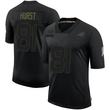 Limited Women's Hayden Hurst White Road Jersey - #81 Football Baltimore  Ravens 100th Season Vapor Untouchable Size S